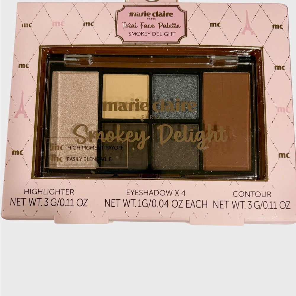 Marie Claire Smokey Delight Face Palette